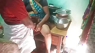 Indian desi spliced When cooking have a sexual relations hasband